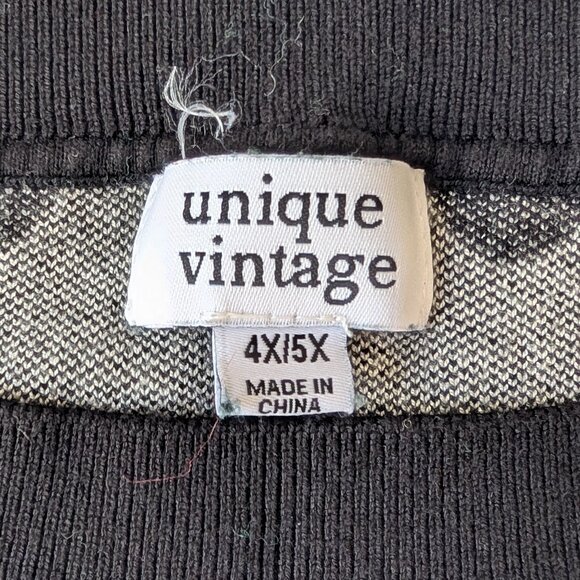 Unique Vintage 3/4 sleeve pink cherries fair isle sweater EUC 4X 5X - Picture 8 of 10